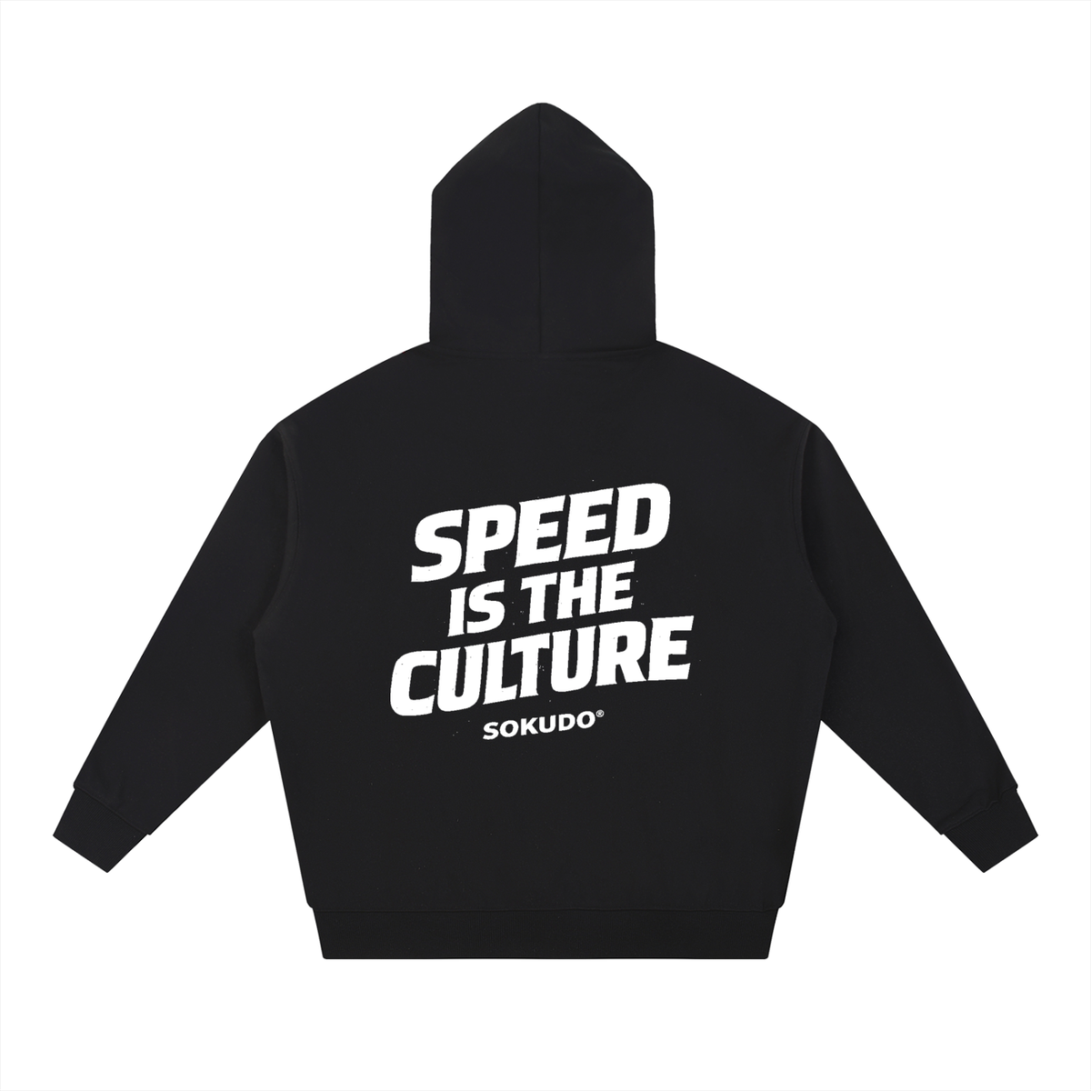 Sudadera con capucha "La velocidad es cultura"