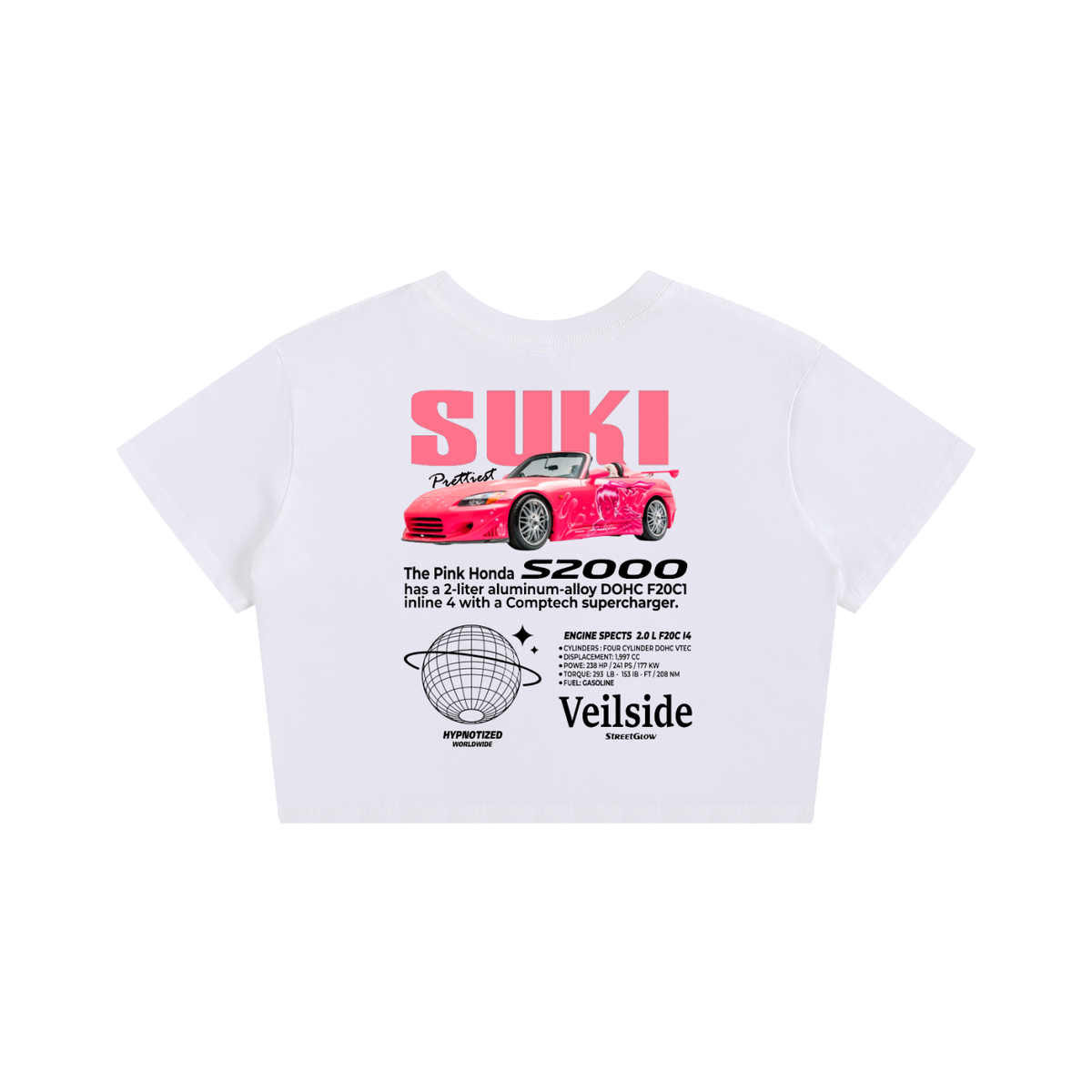 Suki S2000 Crop Tee – «Bonita y Potenciada»