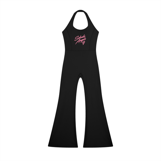 Sokudo Angels Heartline Flare Jumpsuit