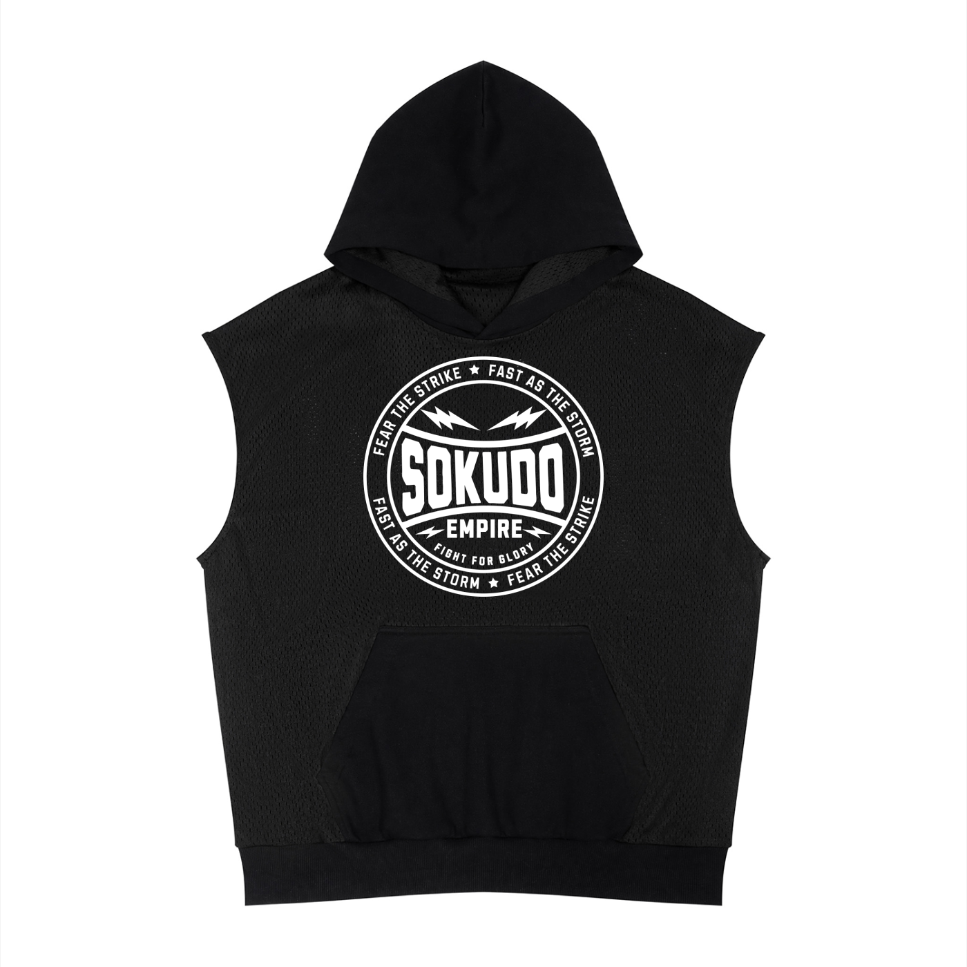 Sento Storm Mesh Sleeveless Hoodie