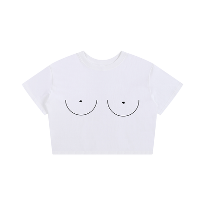 Sokudo Minimal Crop Tee – “Outline”