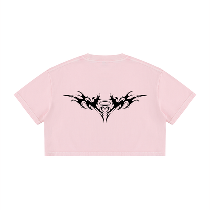 Sokudo Angels Fallen Halo Crop Tee