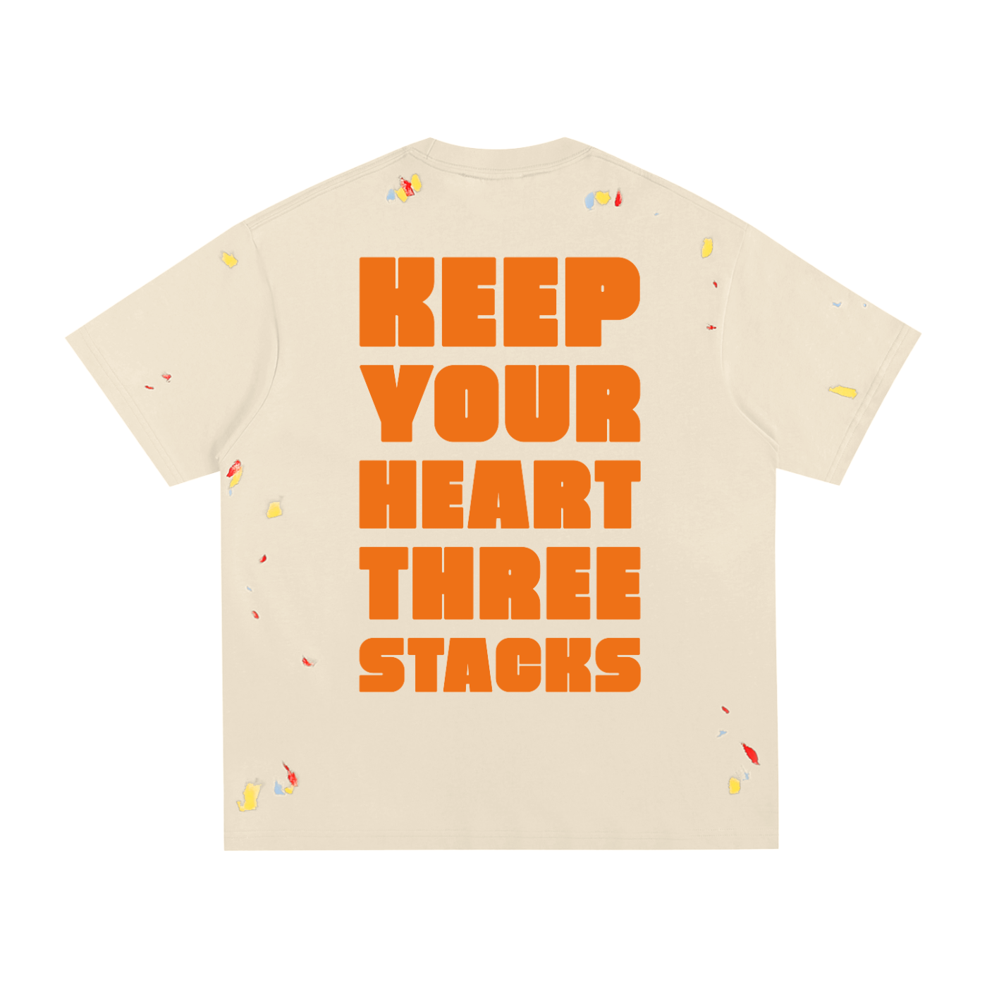 KEEP YOUR HEART THREE STACKS Tee