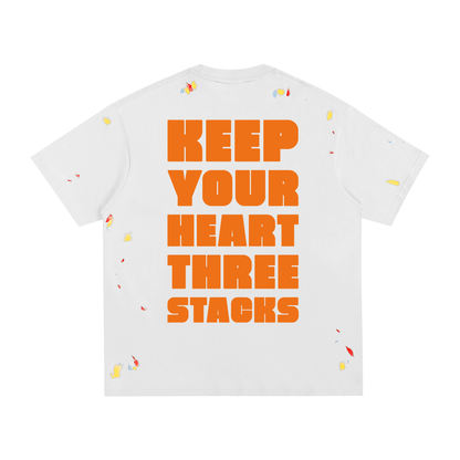 KEEP YOUR HEART THREE STACKS Tee