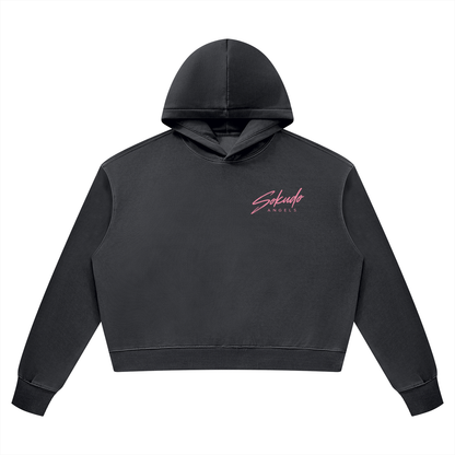 Sokudo Angels Movement Boxy Wash Hoodie