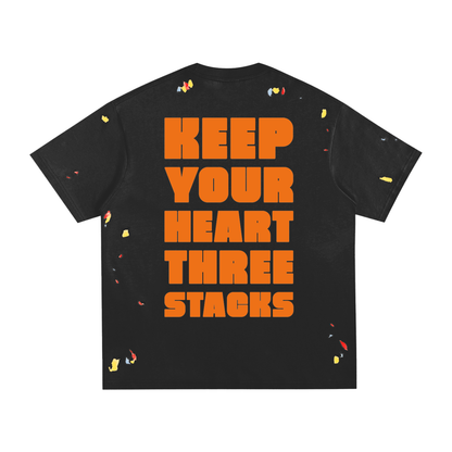 KEEP YOUR HEART THREE STACKS Tee
