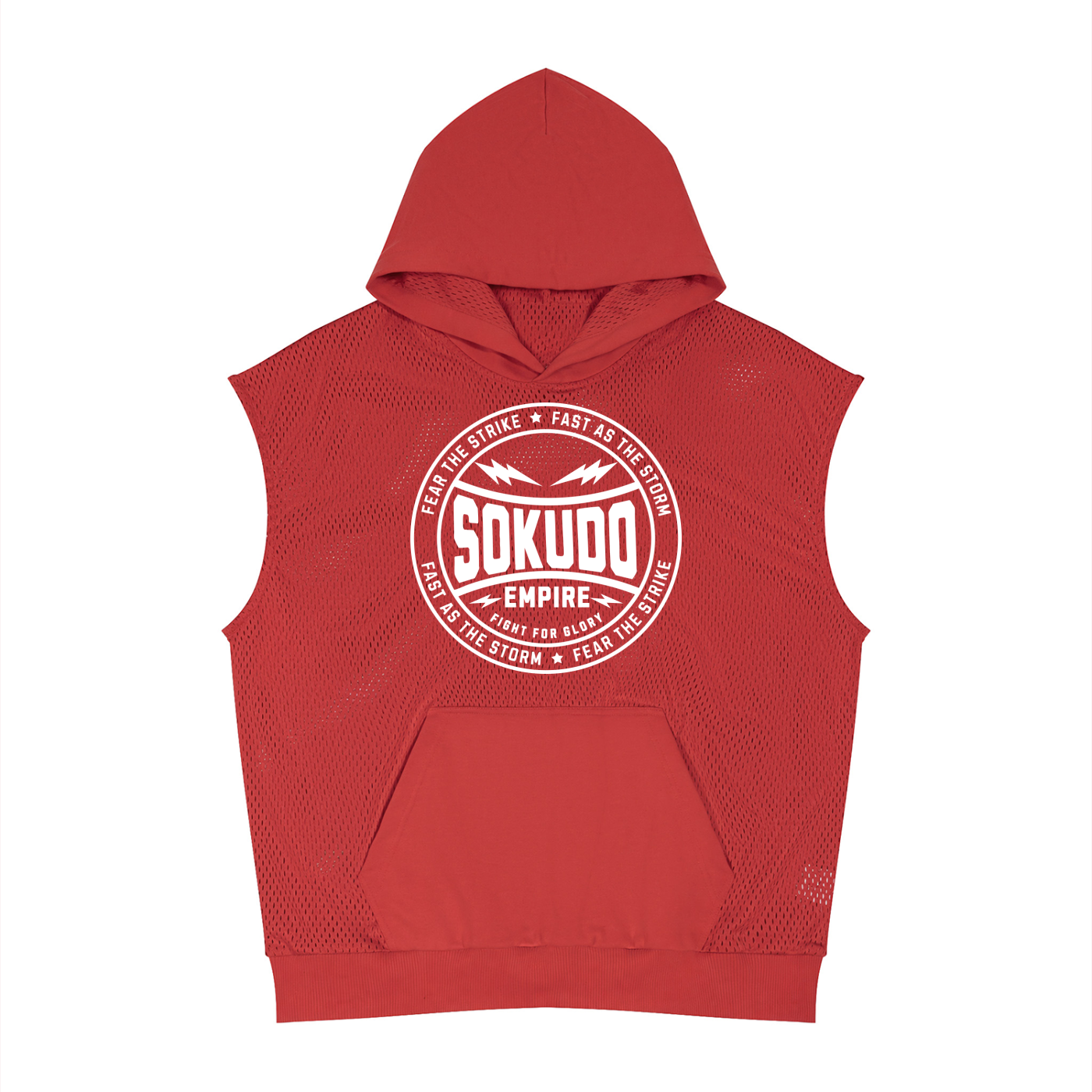 Sento Storm Mesh Sleeveless Hoodie