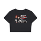 Fitted Crop Cotton T-Shirt
