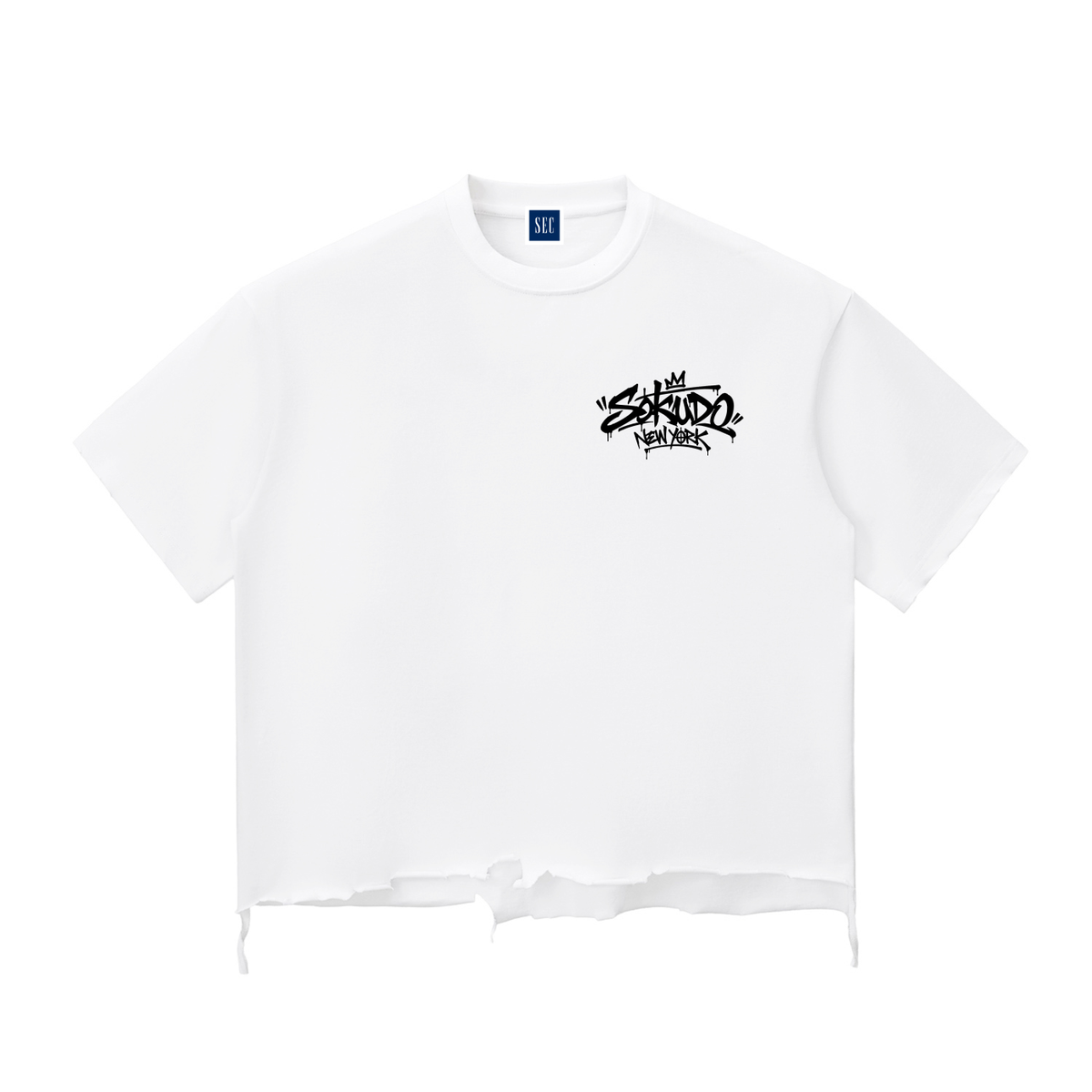 Sokudo NYC Graffiti Distressed Heavyweight Tee