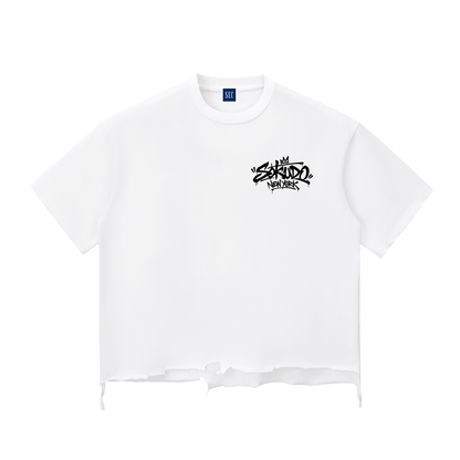 Sokudo NYC Graffiti Distressed Heavyweight Tee