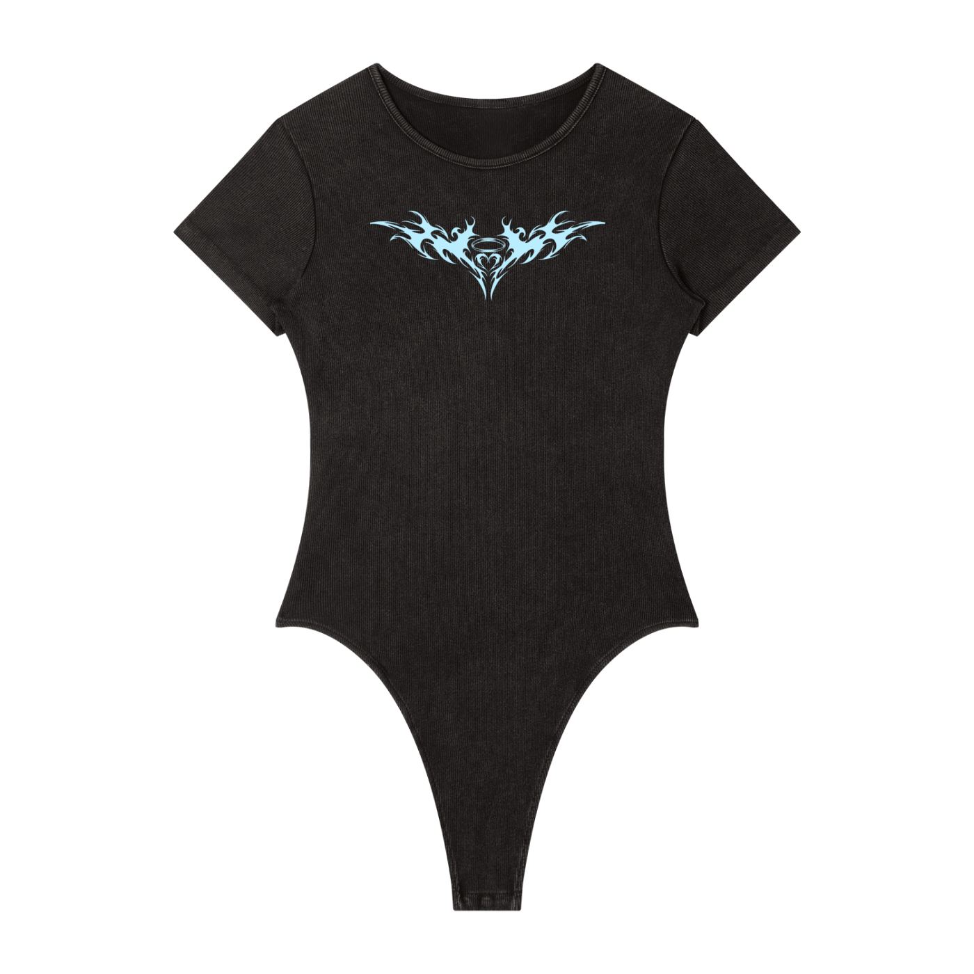Women's Mineral Wash Crewneck Bodysuit