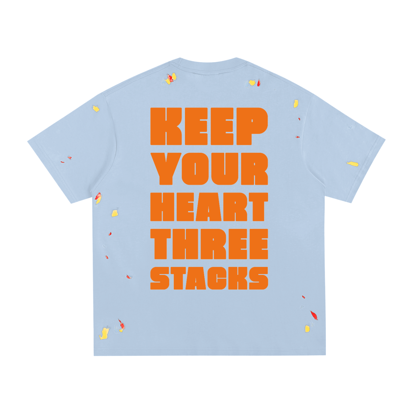 KEEP YOUR HEART THREE STACKS Tee