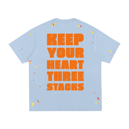 KEEP YOUR HEART THREE STACKS Tee