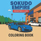 Sokudo Empire: Libro para colorear de coches modificados