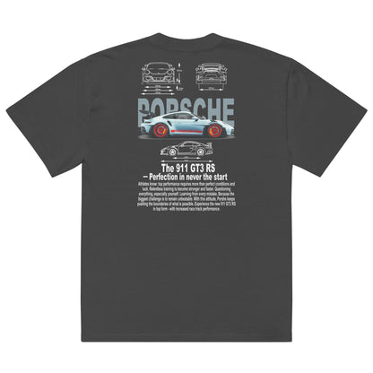 911 Oversized faded T-Shirt