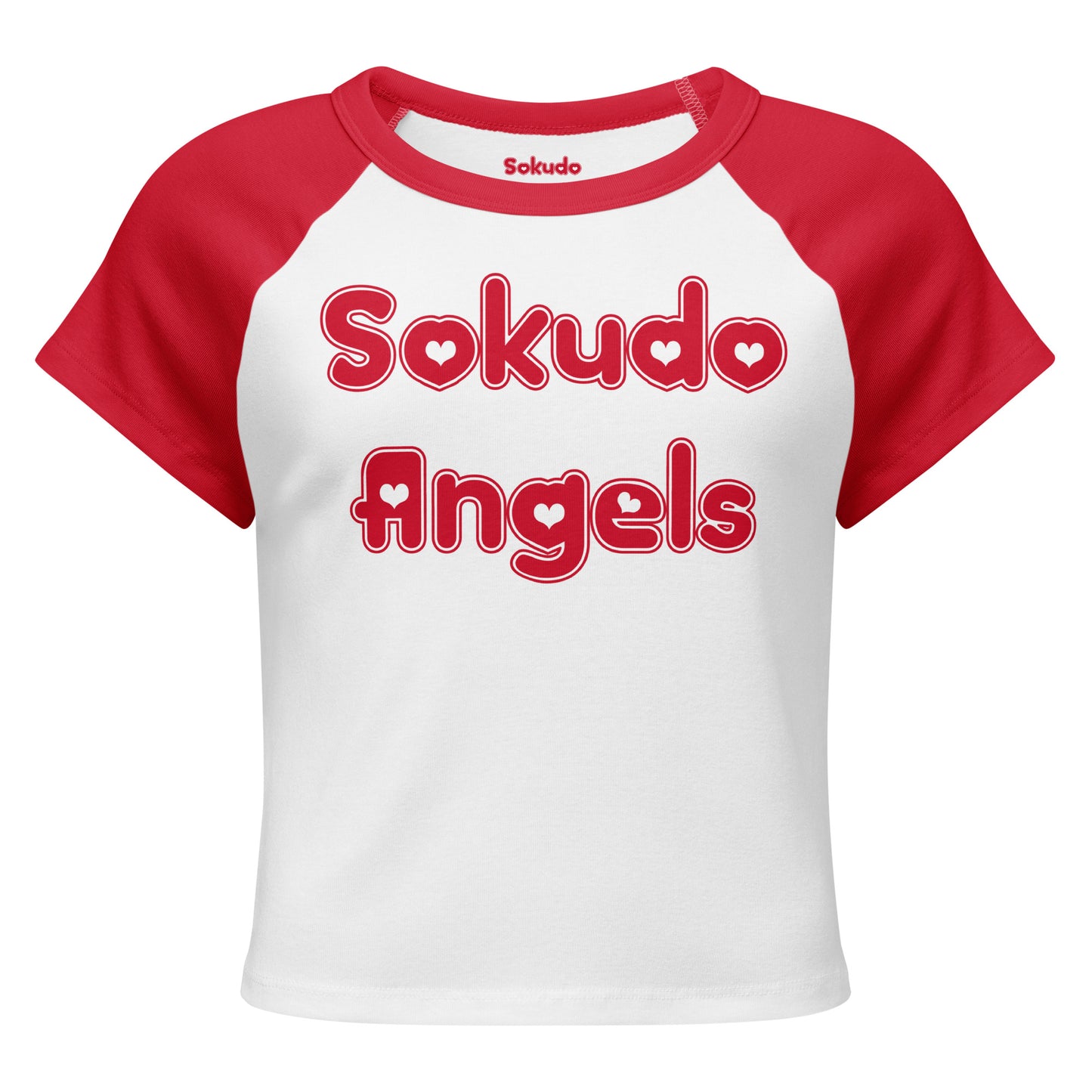 Sokudo Angels Raglan Baby Tee
