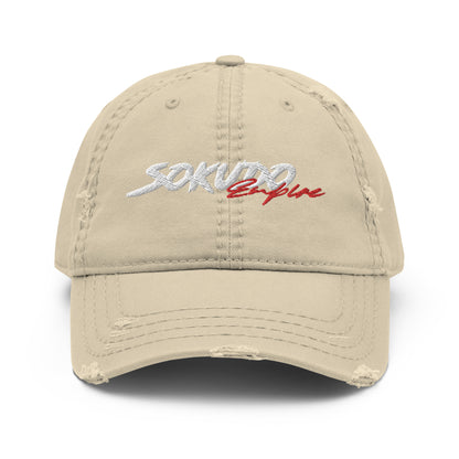 Banner Distressed Dad Hat